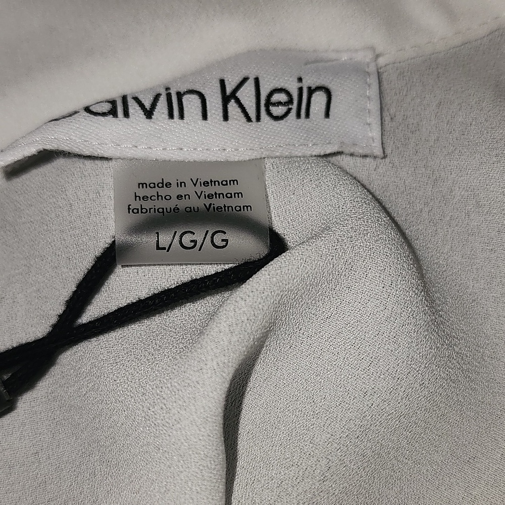 NWT Calvin Klein White Blouses - Picture 2 of 8